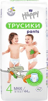 BB-055-LU44-001 Подгузники-трусики Bella Baby Happy Pants Maxi 44 44-001 - фото 6302
