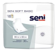 SE-091-B030-003 Пелёнки гигиен-ие SENI SOFT BASIC 90 x 60 см 30шт. SE-091-B030-003